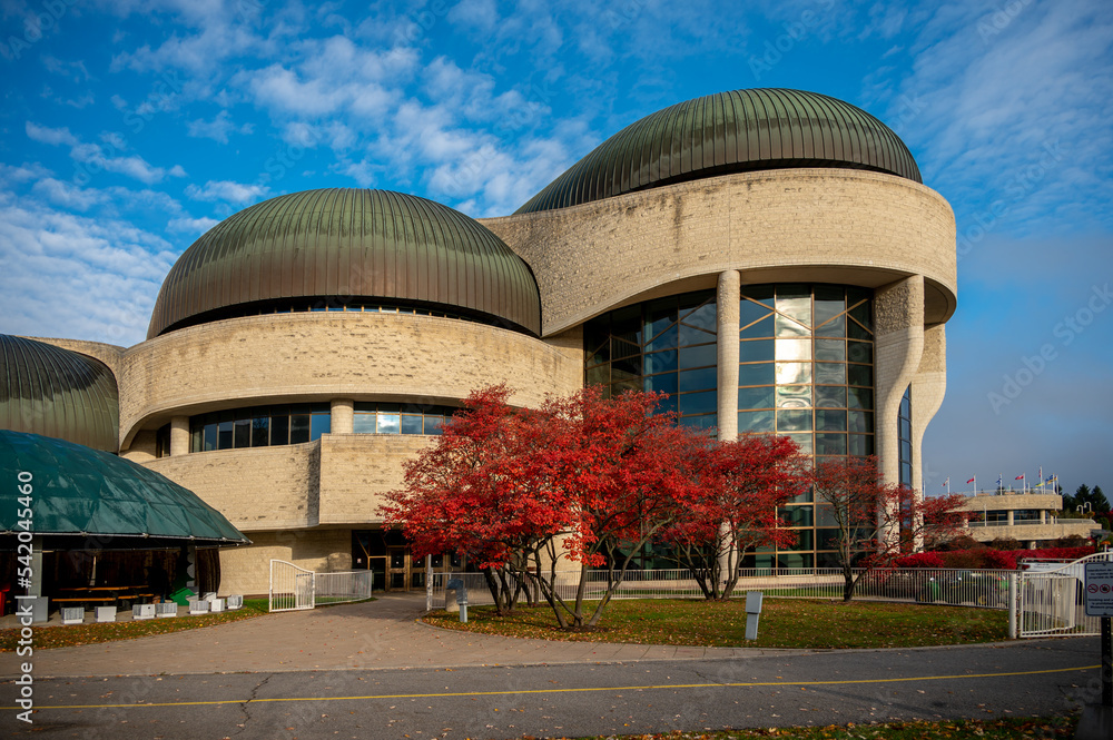 Gatineau Quebec October 19 2022 Facade Of The Canadian Museum Of 
