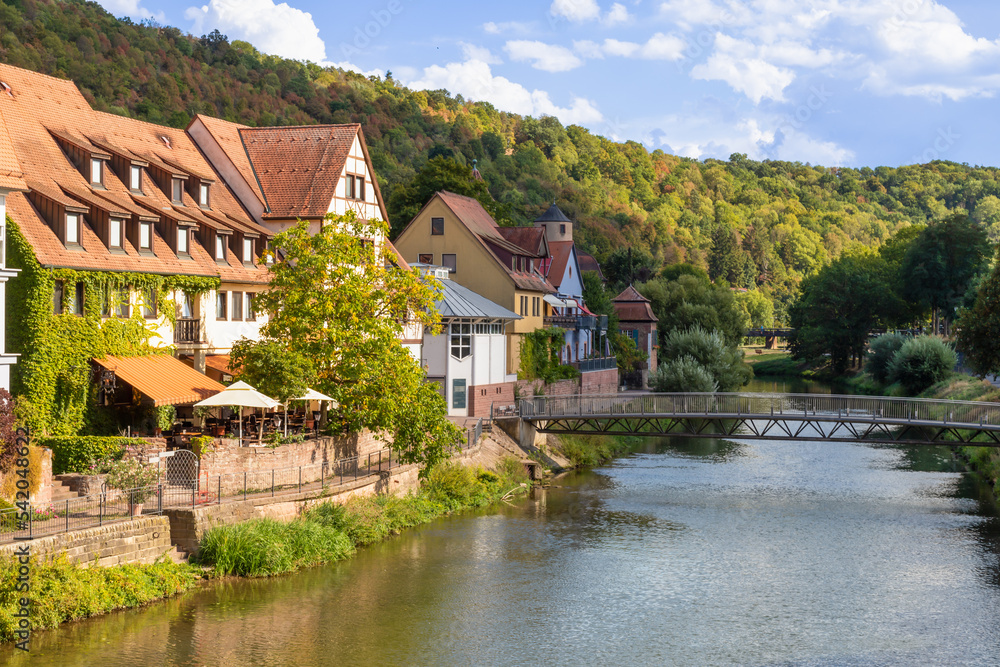 Small picturesque medieval town of Wertheim along the river Tauber in Baden-Württemberg, Germany. Small picturesque medieval town of Wertheim along the river Tauber in Baden-Württemberg, Germany.