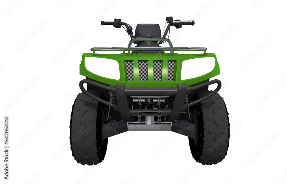 Quad Bike Front View PNG