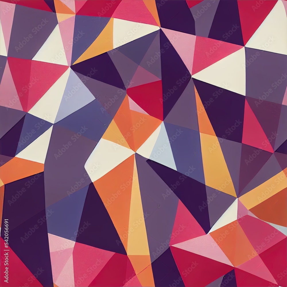 Fototapeta premium Seamless chalk squares 2d illustrated pattern. Abstract geometric squares design. Grunge divided squares. Brush painting irregular ractangles. Simple shapes for fashion. Trendy design for textiles.