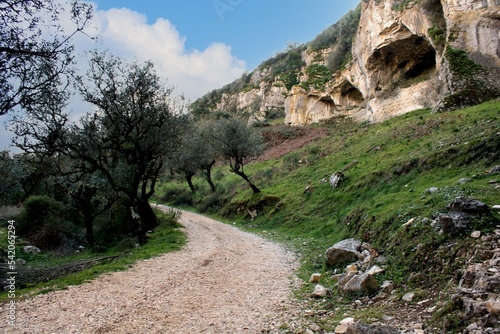 Buracas do Casmilo - Stone Formation in Serra do Sicó, Portugal - Mountains, Rural, Landscape, Hiking, Cloudy day, Spring time