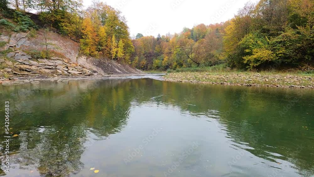 river in the autumntime