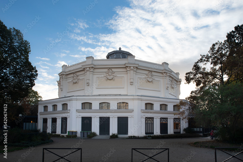 Theatre of Marigny built in 1835 in Paris, France on the Champs-Elysées