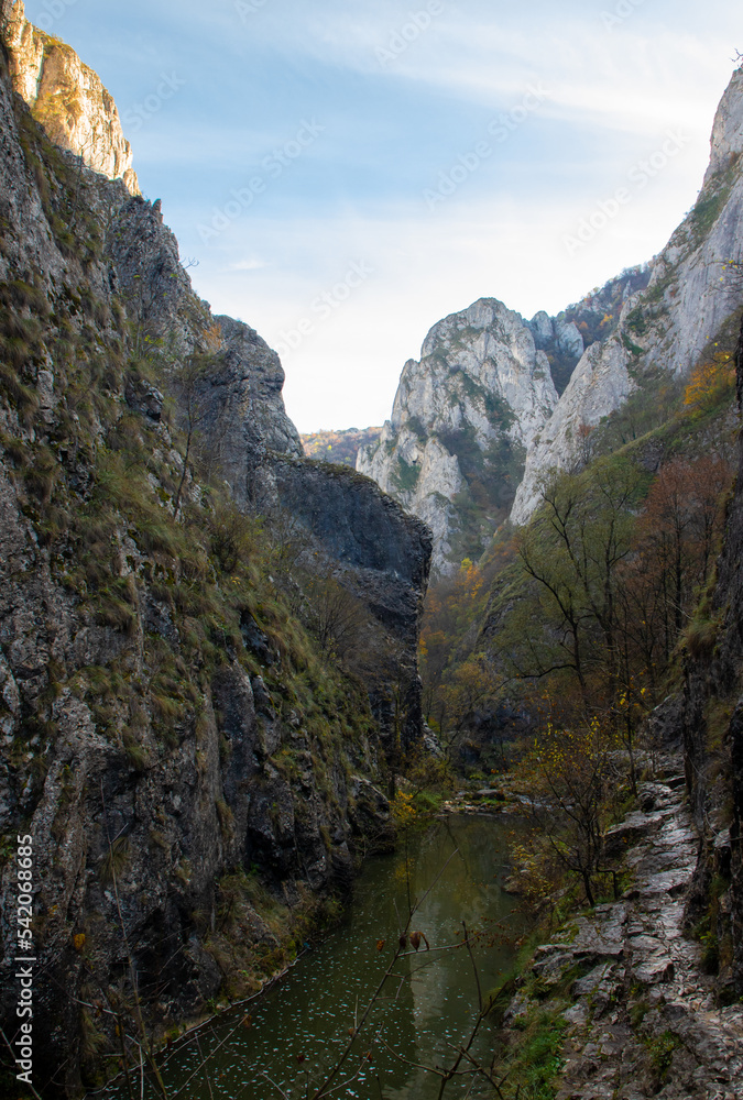 Landscape from the Turda gorges - Romania