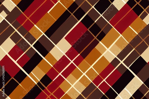 Burberry plaid. Tartan pattern. Scottish cage. Scottish checkered background. Traditional scottish ornament. Seamless fabric texture. 2d illustrated illustration photo