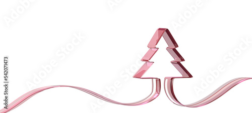 scene abstract christmas tr...