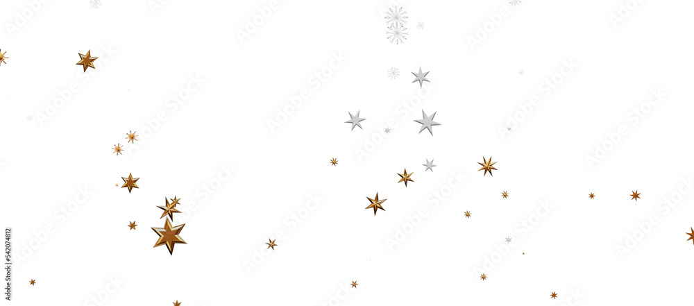 Christmas Card - Snowflakes Of Paper In Frame Christmas Card - Snowflakes Of Paper In Frame