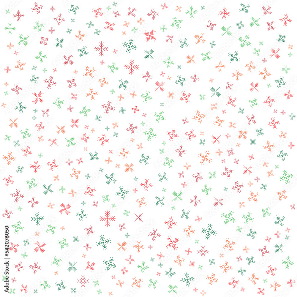 ABSTRACT SNOWFLAKE SEAMLESS CHRISTMAS PATTERN. GOOD FOR WALLPAPER , TEXTILE, WRAPPING, SCRAPBOOK