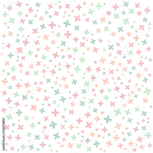 ABSTRACT SNOWFLAKE SEAMLESS CHRISTMAS PATTERN. GOOD FOR WALLPAPER , TEXTILE, WRAPPING, SCRAPBOOK