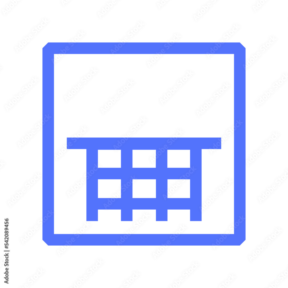 ball basket goal ring line icon ball basket goal ring line icon
