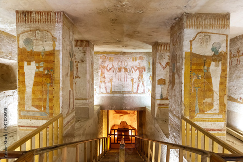 Tomb of Sethi II, Luxor, Egypt photo