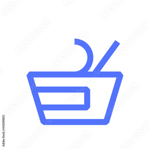 yoghurt yogurt line icon
