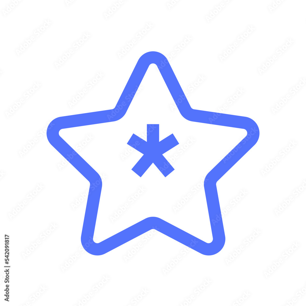 starfish summer swim line icon starfish summer swim line icon