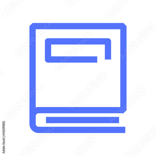 multimedia school line icon
