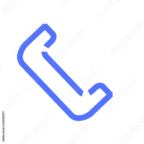 multimedia phone line icon