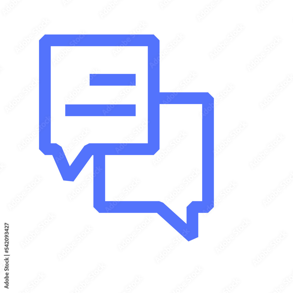 discuss finance office talk outline icon discuss finance office talk outline icon