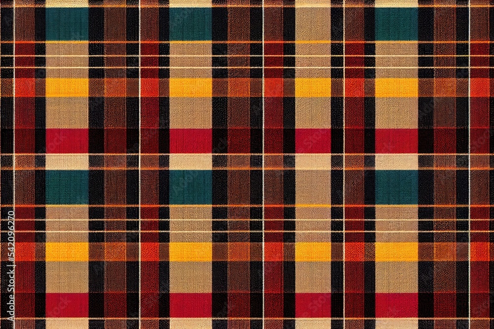 Plaid texture fabric art color Plaid texture fabric art color