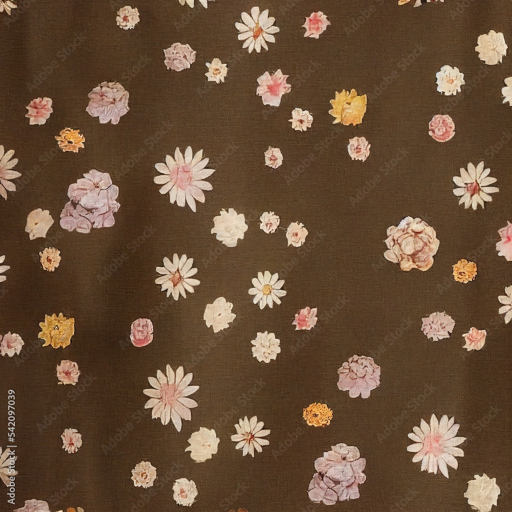 Trend has an emphasis on ditsy florals in earth tones and printed on natural fabrics Trend has an emphasis on ditsy florals in earth tones and printed on natural fabrics