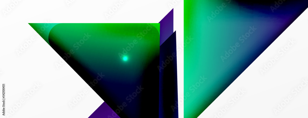 Dynamic 3d geometric abstract background. Triangles and other simple forms composition. Vector Illustration For Wallpaper, Banner, Background, Card, Book Illustration, landing page Dynamic 3d geometric abstract background. Triangles and other simple forms composition. Vector Illustration For Wallpaper, Banner, Background, Card, Book Illustration, landing page