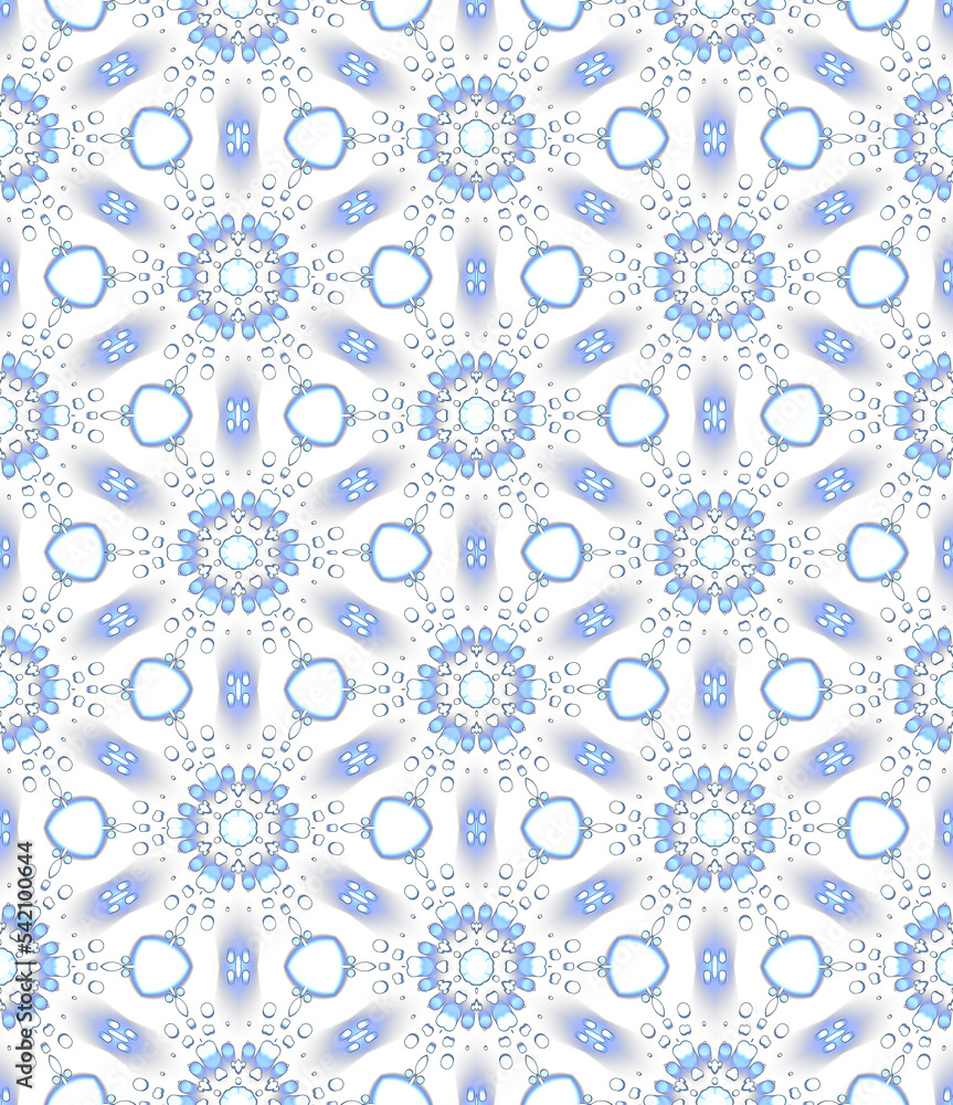 08.Flower Folk Ethnic Pattern_Blue 08.Flower Folk Ethnic Pattern_Blue