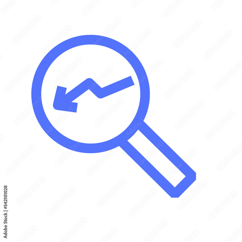 Business Chart Find Magnifier Search Statistics Web Icon Business Chart Find Magnifier Search Statistics Web Icon