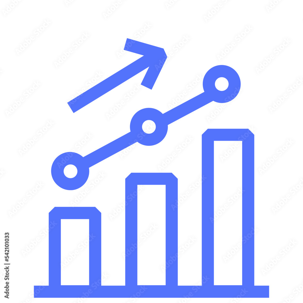 Business Chart Graph Growth Office Work Workplace Icon Business Chart Graph Growth Office Work Workplace Icon