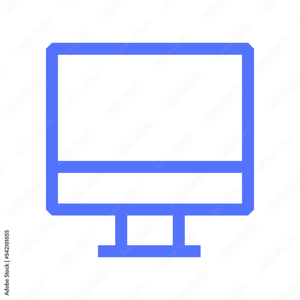 Business Computer Finance Laptop Monitor Office Icon Business Computer Finance Laptop Monitor Office Icon