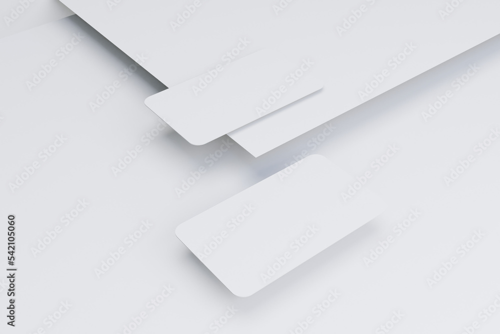 Business card Mockup Professional and Modern design template for your brand Business card Mockup Professional and Modern design template for your brand