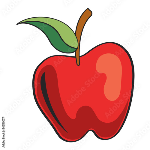 fresh apple fruit red