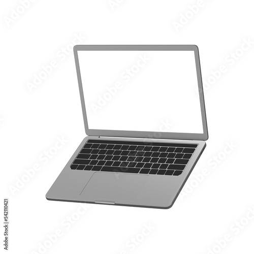 Mockup Laptop isolated on background png
