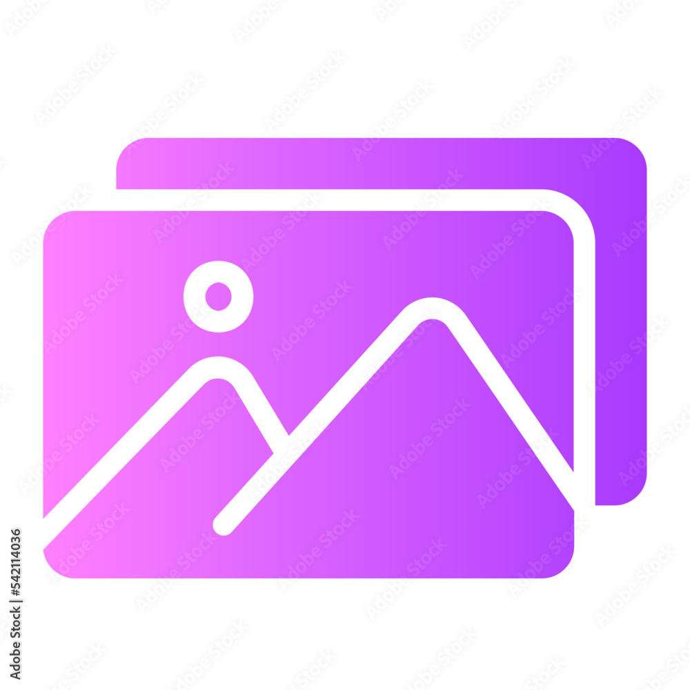 Flat Gradient gradient icon