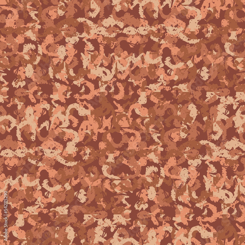 Seamless fractal pattern in vector format for printed fabrics or any other purposes. Every object is grouped base on color so the pattern is editable, tileable and easy to use.