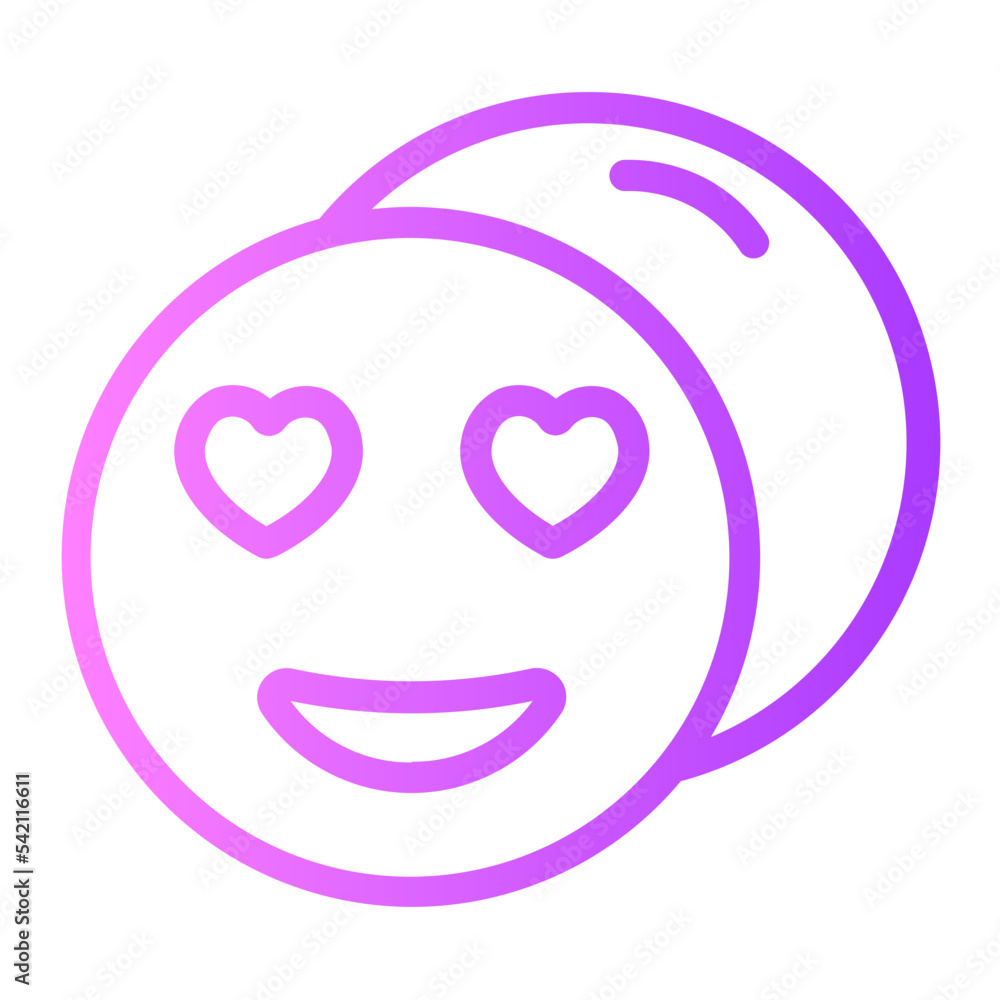 Line Gradient gradient icon Line Gradient gradient icon