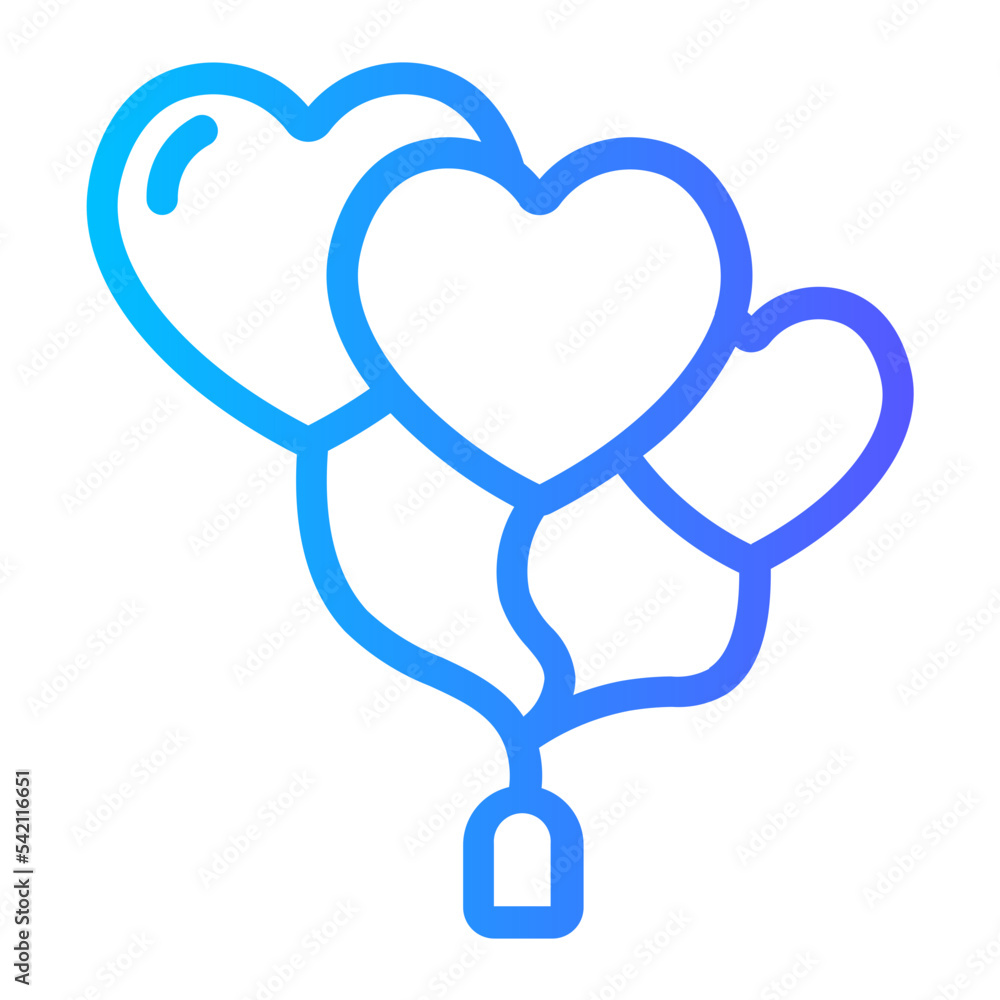 Line Gradient gradient icon Line Gradient gradient icon