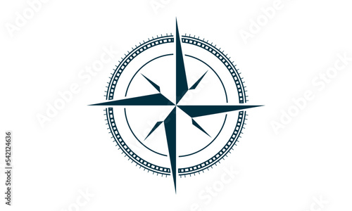 compass isolated on white