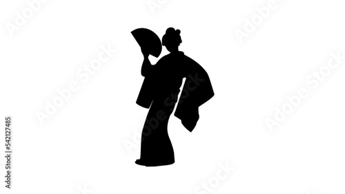 geisha silhouette