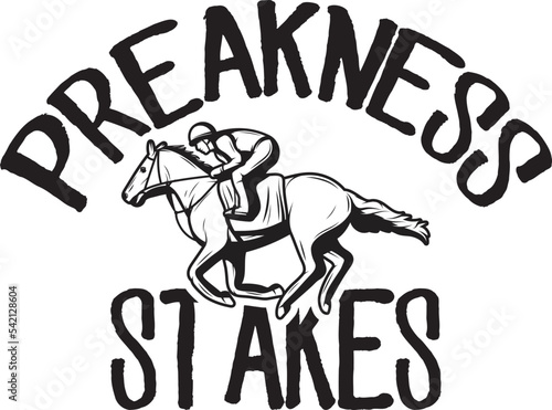 Preakness Stakes T Shirt Design, Preakness Stakes SVG T Shirt Design