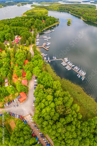 Fototapeta Naklejka Na Ścianę i Meble -  Mazury-kraina tysiąca jezior.