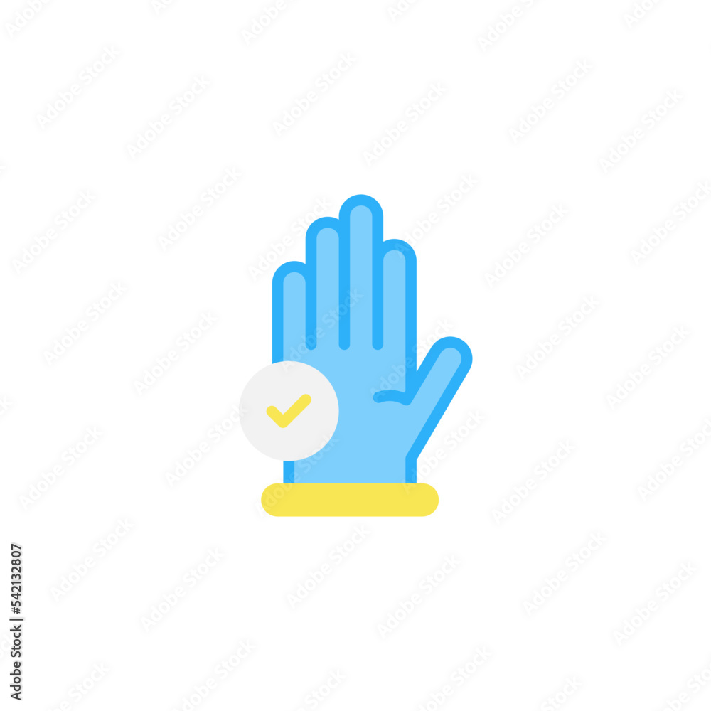 rubber gloves icon
