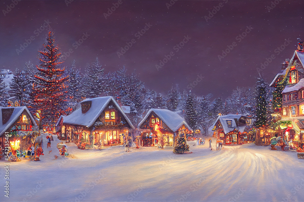 Christmas atmosphere is everywhere, winter is coming Christmas atmosphere is everywhere, winter is coming