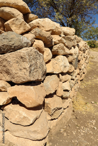 Excavations of Gebekli Tepe in Turkey. High quality photo photo