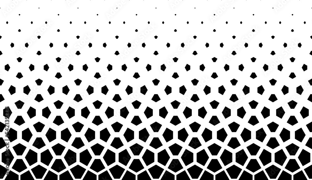 Geometric pattern of black figures on a white background.Arabic ornament.Option with a SHORT fade out.24 figurs in height.SCALE method Geometric pattern of black figures on a white background.Arabic ornament.Option with a SHORT fade out.24 figurs in height.SCALE method