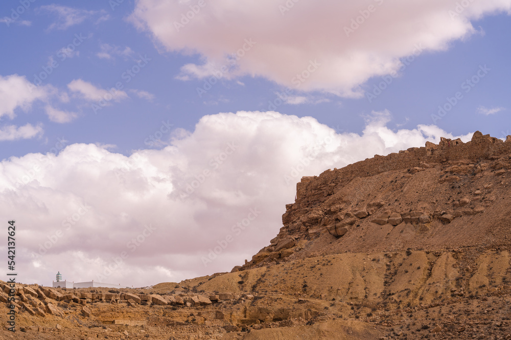 View of the Tataouine region - southern Tunisia View of the Tataouine region - southern Tunisia