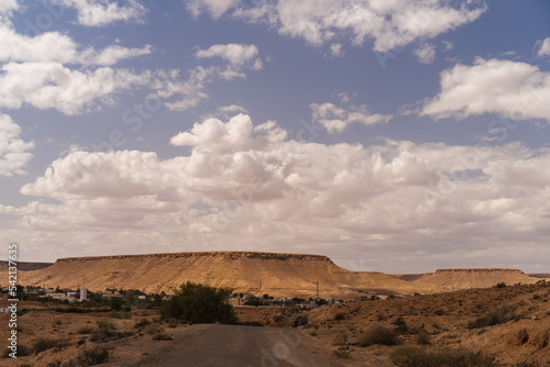 View of the Tataouine region - southern Tunisia