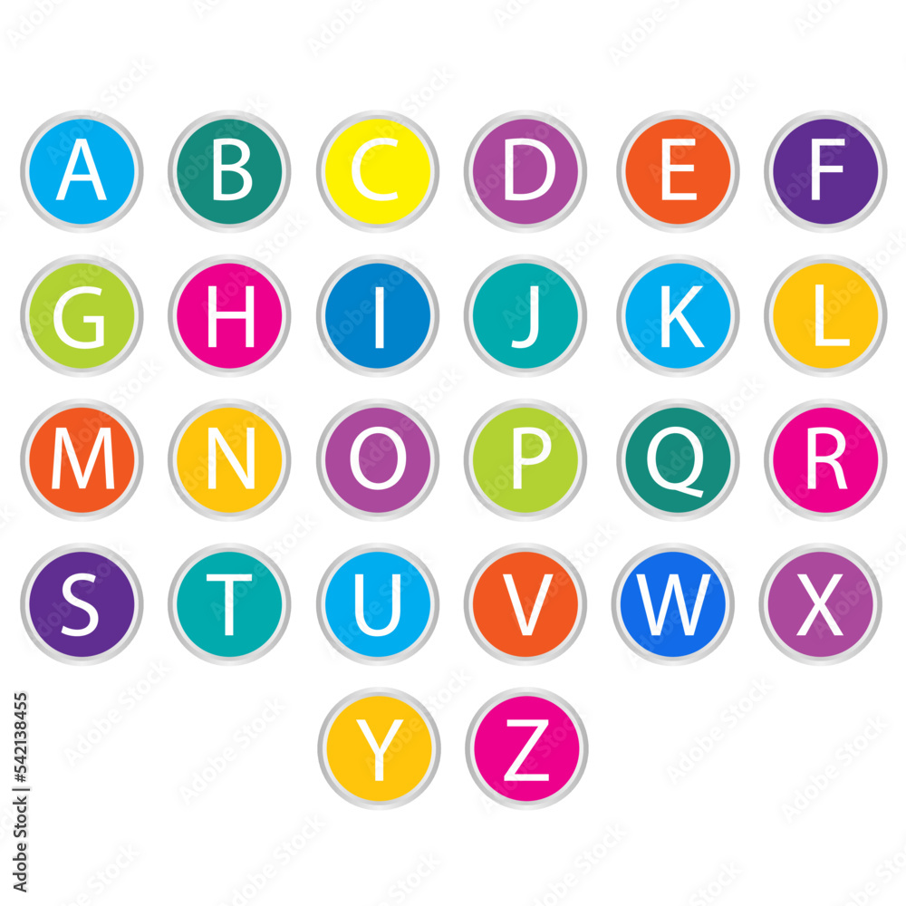 Flat icons alphabet, Latin alphabet letters, isolated on white background, vector illustration. Attractive full alphabet for kids presentations vector illustration
Flat icons alphabet, Latin alphabet letters, isolated on white background, vector illustration. Attractive full alphabet for kids presentations vector illustration
