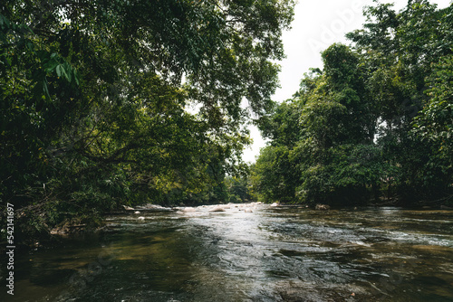 Upstream river at Sungai Kampar  Gopeng  Perak.