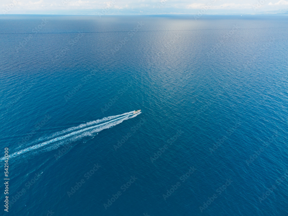 custom made wallpaper toronto digitalBoat in the middle of the sea