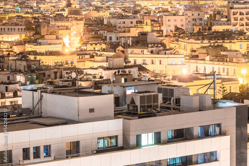 Tunis - Various views from the rooftops by bight - Tunisia Tunis - Various views from the rooftops by bight - Tunisia