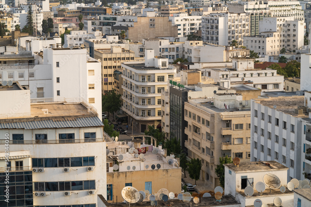 Tunis - Various views from the rooftops - Tunisia