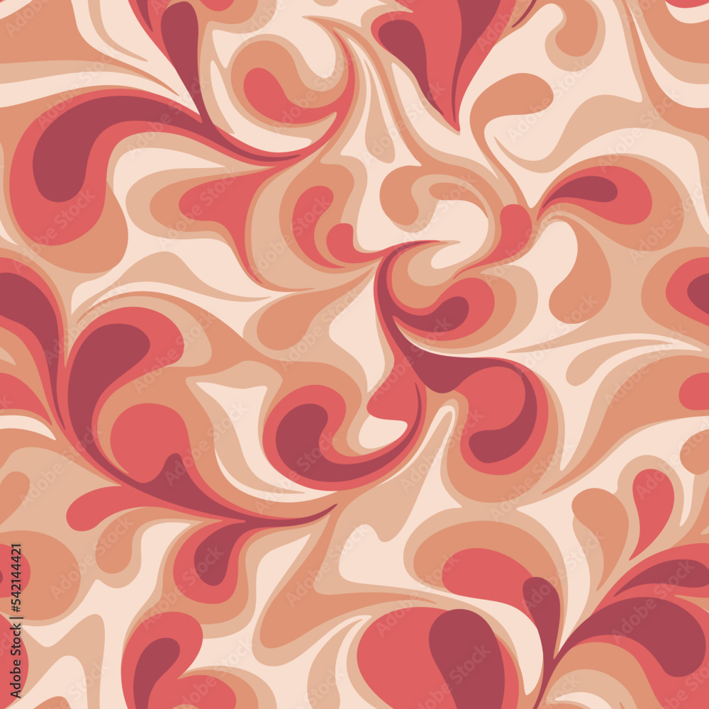 Seamless patetrn with abstract curly drop texture. Floral endless marble camo ornament. Vector background. Seamless patetrn with abstract curly drop texture. Floral endless marble camo ornament. Vector background.